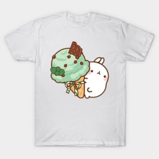 Mint Chocolate Molang T-Shirt